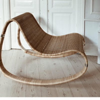 Vintage design, sedia a dondolo James Irvin(Ikea)