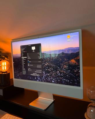 iMac 24" M1 2021 Argento 8GB 256GB