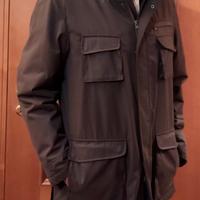 Giaccone impermeabile Husky marrone taglia 54