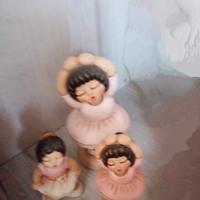 ballerine con tutu rosa  3 pezzi