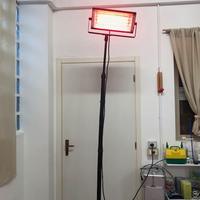 lampada riscaldante per ampi spazi