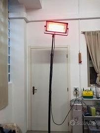 lampada riscaldante per ampi spazi