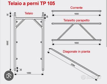 Ponteggio Condor usato