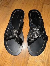 Gucci sandalo in pelle da uomo