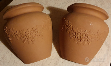 2 fioriere da parete in resina