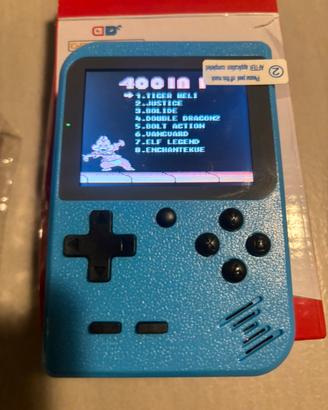 Mini console portatile 400 giochi vintage