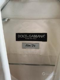 Camicia bianca uomo Dolce & Gabbana 