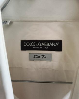 Camicia bianca uomo Dolce & Gabbana 
