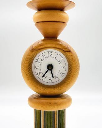 Orologio scultura in legno - I Legni di Pirondini