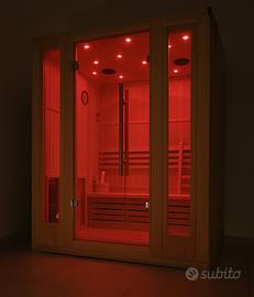 Sauna finlandese 3 posti 