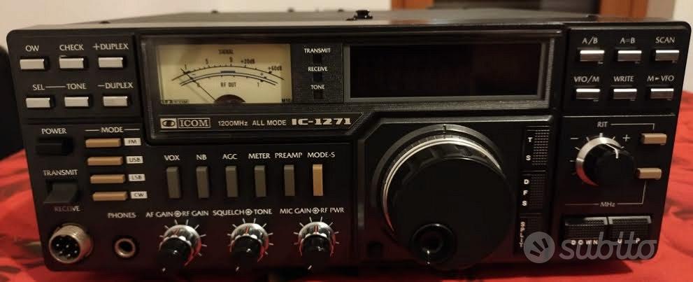 Icom IC 1271 Mhz 1200 - Audio/Video In vendita a Roma