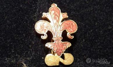 Spilla Fascista Direttore OND Giglio Firenze