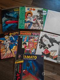 Lotto 7 LP anime Giapponesi originali 