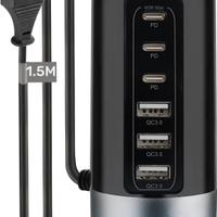 Caricatore USB-C Multiplo Carica Batterie 60W