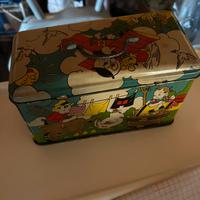 Antica e rara scatola di latta € 65