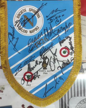 MARADONA  Gagliardetto autografato con certificato