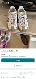 Adidas scarpe bimbi