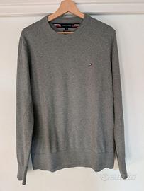 Maglione Tommy Hilfiger Uomo Tg. M Grigio