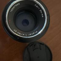 Zeiss 50 mm f1,4 zf planar T* per Nikon