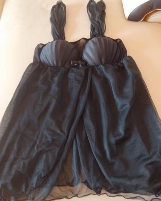 Baby-doll  donna Elegante  Tg S. Nero