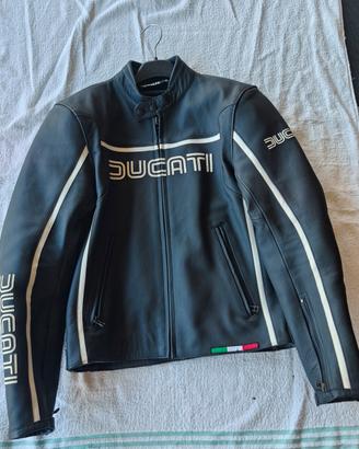 Giacca Ducati originale in pelle taglia 48