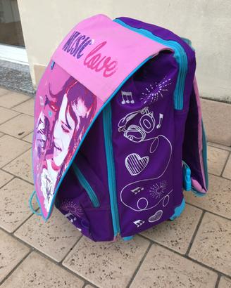 Zaino Trolley Scuola Violetta