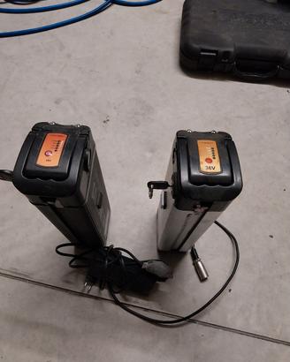 2 batterie per bicicletta eletrica