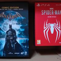 Batman e Spider-Man PS4 in Edizione da Collezione