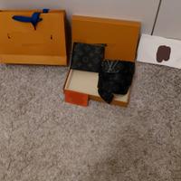 Set Cintura e Portafoglio 110cm Unisex nero