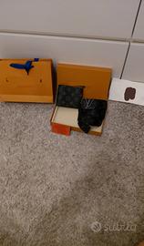 Set Cintura e Portafoglio 110cm Unisex nero