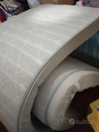 2 materassi e 2 reti singole