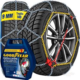 Catene da neve Goodyear G9 (9 mm) - Misura 140 - N