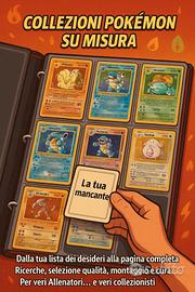 Collezioni carte Pokémon su richiesta