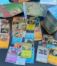 Carte Pokemon Base+Holo 1430 pz TUTTI DIVERSI🤩