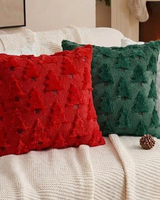 Set 4 federe natalizie per cuscini 45×45