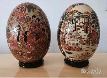 Uova ceramica Satsuma 