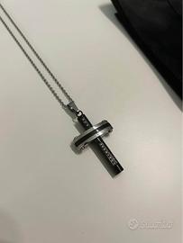 Collana uomo croce crocifisso