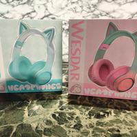 Cuffie Wireless Bluetooth con Orecchie da Gatto 