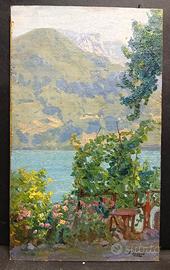 GIUSEPPE DIDONE olio cartone 24,5x14,5 VASSENA?