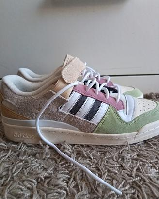 Adidas Forum Low – Multi-Color Pastel (Verde/Rosa