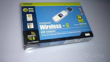 Linksys WUSB54GC adattatore wireless G usb