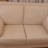 coppia divani in pelle 2/3 posti - anche singoli