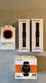 Smartwatch KOSPET TANK T4 + Power Pack + 2 cinturi