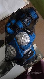 kit protezioni bambino  per mtb bmx 