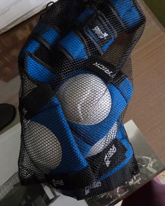 kit protezioni bambino  per mtb bmx 
