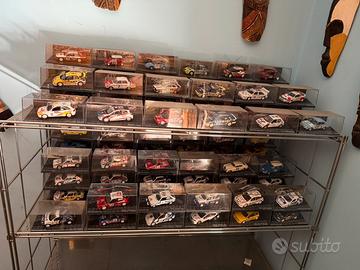 Collezione modellini macchine rally