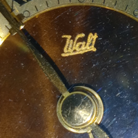 Orologio retrò in ottone WALT