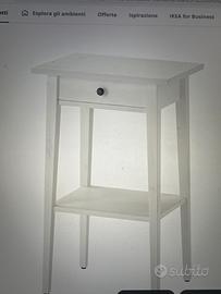 Comodini bianchi ikea