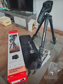 Treppiede Manfrotto Compact Action Testa Joystick