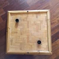 lampadario soffitto in bambu 